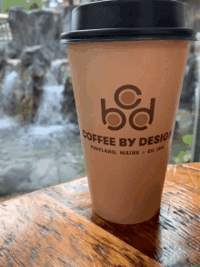 coffee by design coffee ll bean maine water