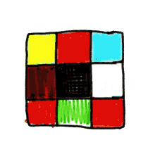 orlandosoyyo blocks colors doodle logo
