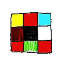 Orlandosoyyo Blocks Sticker - Orlandosoyyo Blocks Colors Stickers