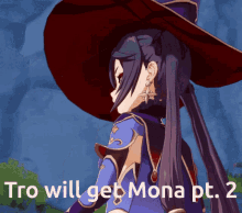 Mona Tro Mona GIF - Mona Tro Mona Tro Genshin Impact GIFs