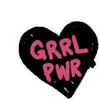Grrl Pwr Mixtape Sticker - Grrl Pwr Mixtape Girl Power Stickers