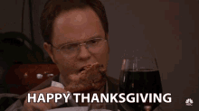Happy Thanks Giving Yummy GIF - Happy Thanks Giving Yummy Delicious GIFs