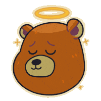 Innocent Bear Sticker - Innocent Bear Stickers