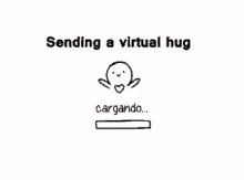 Hugs Sendinga Virtual Hugs GIF