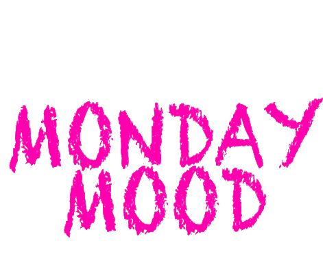 Monday Mood Sticker - Monday Mood Monday Stickers