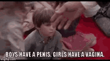 boys have a penis girls have a vagina sex education sex ed