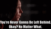 911 Show Maddie Buckley GIF - 911 Show Maddie Buckley Youre Never Gonna Be Left Behind GIFs