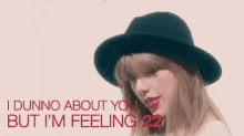 Taylor Swift 22 GIF - Taylor Swift 22 Im Feeling22 GIFs