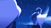 a person in a white hat is standing in front of a blue background with the word tokyo on it