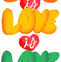 Love Love Wins Sticker - Love Love Wins Love Is Love Stickers