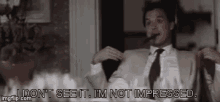 Not Impressed GIF