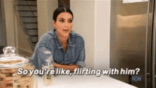 Kim Kardashian Kuwtk GIF - Kim Kardashian Kuwtk Flirting GIFs