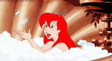 Ariel Bubble GIF - Ariel Bubble Bath GIFs