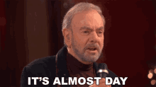 Its Almost Day Neil Diamond GIF - Its Almost Day Neil Diamond Christmas Medley Song GIFs