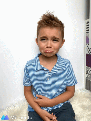 sad little boy gif