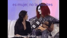Tumadre Its A Woman Do Not Insult Her GIF - Tumadre Its A Woman Do Not Insult Her Interview GIFs