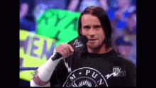 Cm Punk Straight Edge GIF - Cm Punk Straight Edge Straight Edge Means Im Better Than You GIFs