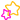 a purple and blue star on a white background .