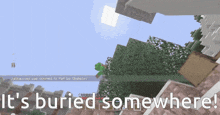 Buried Minecraft GIF - Buried Minecraft Minecraft Memes GIFs