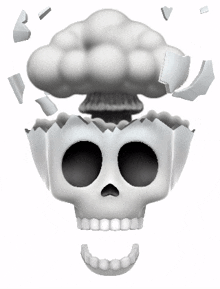 exploding skull