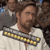 Even He Was Weirded Tf Out Ryan Gosling GIF - Even He Was Weirded Tf Out Ryan Gosling Even He Was Weirded Tf Out Ryan Gosling GIFs