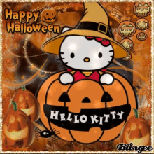 Happy Halloween Hello Kitty GIF - Happy Halloween Hello Kitty Sparkle GIFs