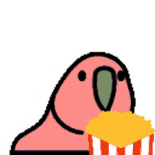 parrot popcorn