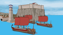 Naval Battle Over Simplified GIF - Naval Battle Over Simplified The First Punic War GIFs