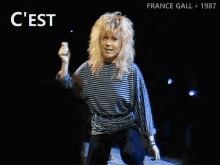 France Gall Michel Berger GIF - France Gall Michel Berger Cestbonquetusoisla GIFs
