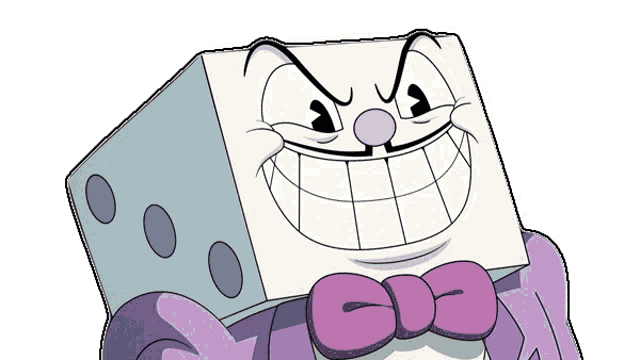 Cuphead King Dice Evil Laugh transparent PNG - StickPNG