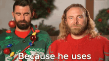 holiday holidays christmas hanukkah because he uses pine tar