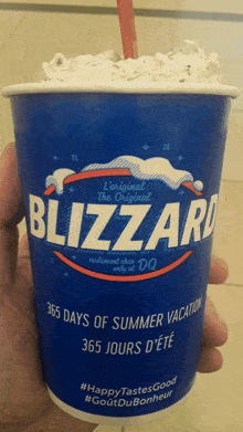 Dairy Queen Royal Reeses Brownie Blizzard GIF