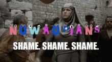 Nuwaupian Shame GIF - Nuwaupian Shame Shame Shame Shame GIFs