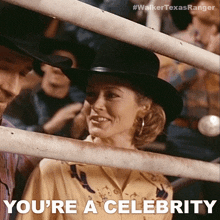 You'Re A Celebrity Alex Cahill GIF - You'Re A Celebrity Alex Cahill Walker Texas Ranger GIFs