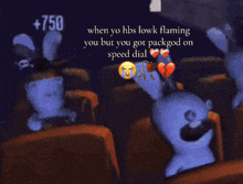 a screenshot of a video game with a caption that says when yo bbs lowk flaming you
