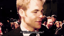 Starts With A Name GIF - Pickuplines Whatsyourname Heygirl GIFs