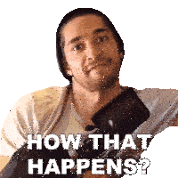 How That Happens Wil Dasovich Sticker - How That Happens Wil Dasovich Wil Dasovich Superhuman Stickers