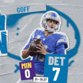 Detroit Lions (7) Vs. Minnesota Vikings (0) First Quarter GIF - Nfl National Football League Football League GIFs