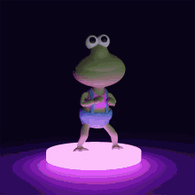 Disco Dancing Frog GIF - Disco Dancing Frog Dance GIFs