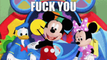 Fuck You Mickey Mouse GIF - Fuck You Mickey Mouse Mickey Mouse Clubhouse GIFs