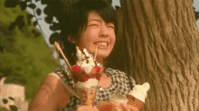 Yuki Sato GIF - Yuki Sato Sato Yuki Ice Cream GIFs