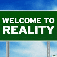 Welcome To Reality Green GIF - Welcome To Reality Green Blue GIFs