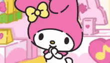 Cute My Melody GIF - Cute My Melody Hello Kitty GIFs