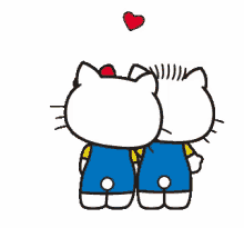 Hello Kitty Lean GIF - Hello Kitty Lean Love GIFs
