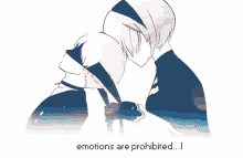 emotions prohibited anime blind folded