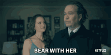 Bear With Her Hugh Crain GIF - Bear With Her Hugh Crain Timothy Hutton GIFs