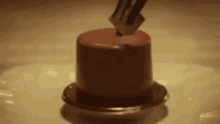 Chocolate Cake GIF - Chocolate Cake Dip GIFs