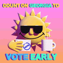 Count On Georgia To Vote Early Ga GIF - Count On Georgia To Vote Early Count On Georgia Ga GIFs