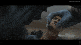 a blurred image of a person 's face with the letters fps on the bottom left