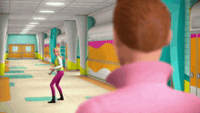 What Are You Waiting For Hallway GIF - What Are You Waiting For Hallway Running GIFs